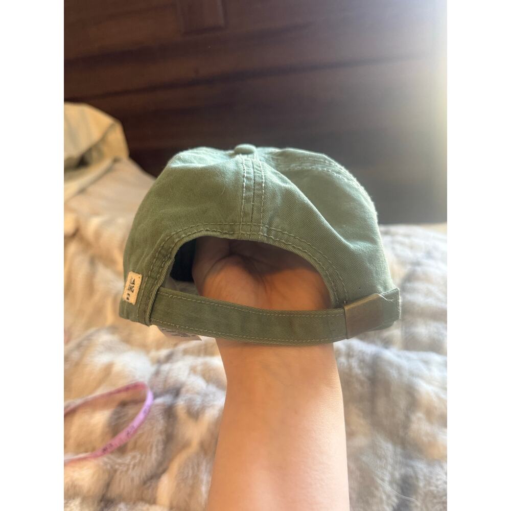Billabong Dad Cap Cali Love Skater One Size Neutral Army Olive Green Surf - Picture 3 of 5